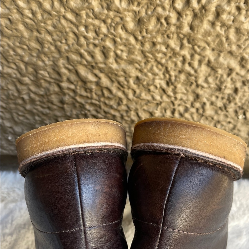 Men's Leighton Chukka Boots in brown leather size 10 - Picture 12 of 12